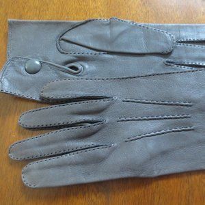 Vintage handstitched leather gloves